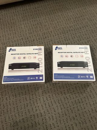 Decodificadores IRIS 2100 HD Satélite HDTV
