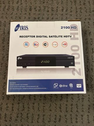 Decodificadores IRIS 2100 HD Satélite HDTV