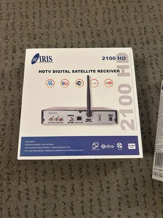 Decodificadores IRIS 2100 HD Satélite HDTV