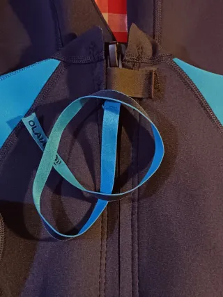 Traje neopreno Olaian azul talla 10