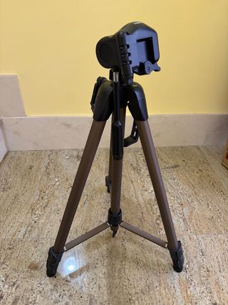 Trípode cámara de fotos