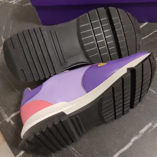 Zapatillas Phoning Talla 37 Morado Amarillo