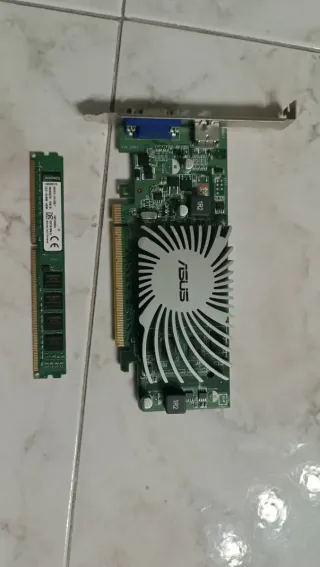 ATI Radeon HD 7470/ RAM Kingston 4gb dd3