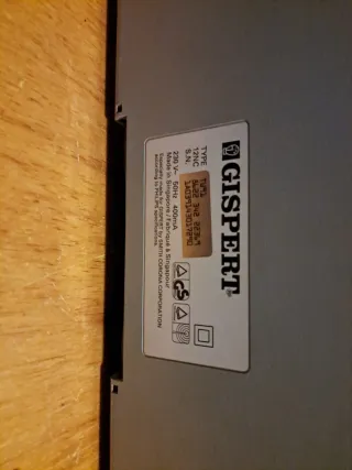 Máquina de escribir electrónica GISPERT TW91