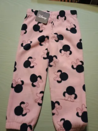 Pantaloni tuta pile Disney Minnie 3/4 anni