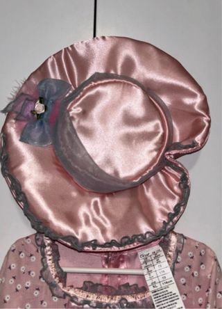 Disfraz infantil dama rosa y azul talla 5-7 años