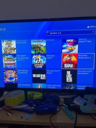 PS4 Slim 1TB + Hen + Mando de regalo