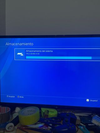 PS4 Slim 1TB + Hen + Mando de regalo