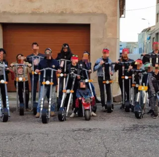 Disfraz de moto para carnaval