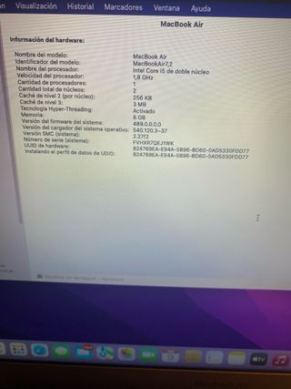 MacBook Air Retina 13 Gris Espacial