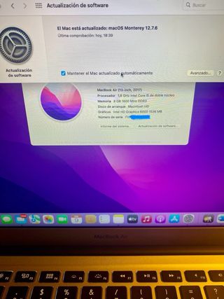 MacBook Air Retina 13 Gris Espacial