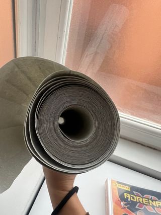 Papel pintado efecto piedra gris Leroy Merlín