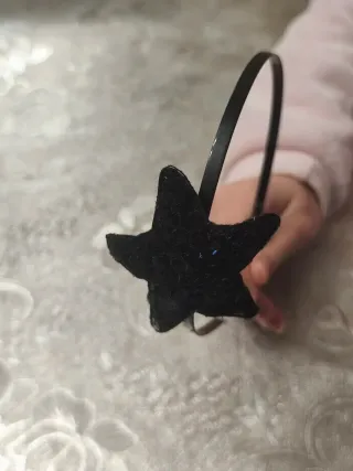 Diadema estrella lentejuelas