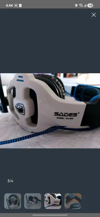 Silla Gaming Diablo X-Eye + Cascos Sades