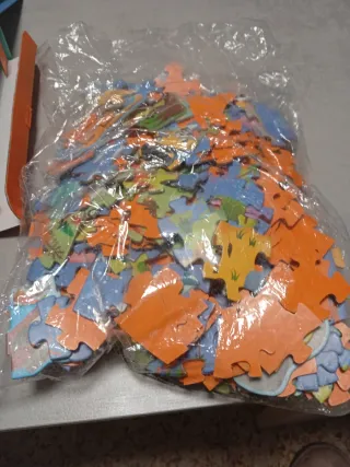 Libro-puzzle,El mundo de los animales