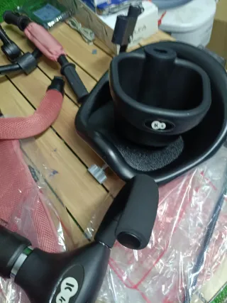 Triciclo Kinderkraft Aveo Plegable Rosa hasta 25Kg