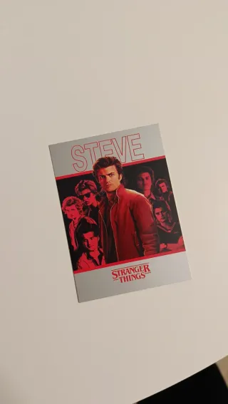 Carta Stranger Things Steve 143 Silver