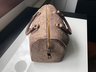Bolso Roberto Verino Beige y Dorado