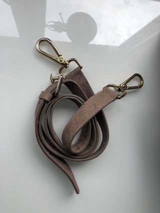 Bolso Roberto Verino Beige y Dorado