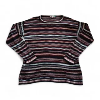 Esprit Organic Cotton Nordic Sweater Fair Isle L