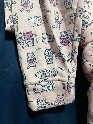 Pijama My Kitten azul y rosa sin estrenar