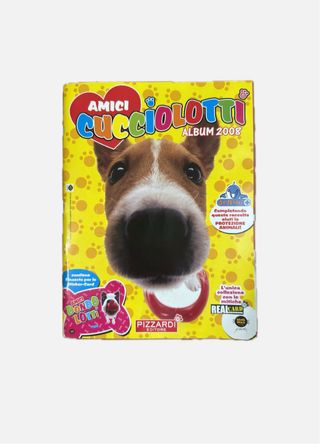 STICKER ALBUM FIGURINE “AMICI CUCCIOLOTTI” 2008