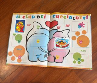 STICKER ALBUM FIGURINE “AMICI CUCCIOLOTTI” 2008