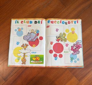 STICKER ALBUM FIGURINE “AMICI CUCCIOLOTTI” 2008