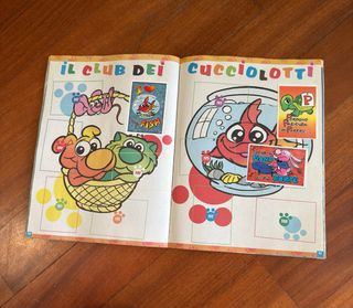 STICKER ALBUM FIGURINE “AMICI CUCCIOLOTTI” 2008