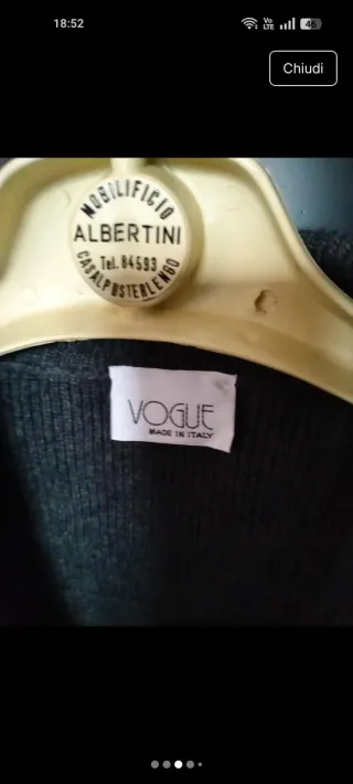 Cardigan cashmere-merinos-seta grigio scuro