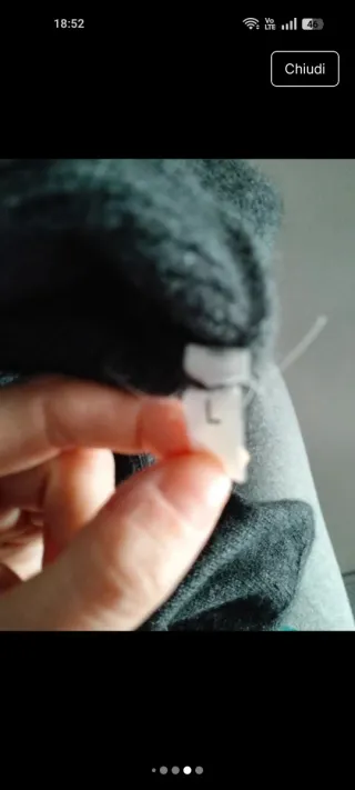 Cardigan cashmere-merinos-seta grigio scuro