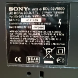 Televisor Sony KDL-32V5500