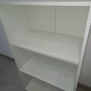 Librería estanteria blanca nueva