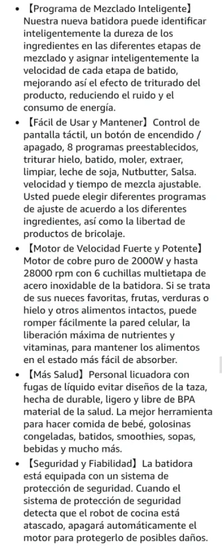 Batidora Profesional KOTLIE 2000W