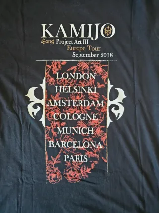 Camiseta - Kamijo (Europe Tour 2018)