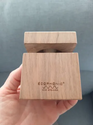 Amplificador Ecophonic para móviles.