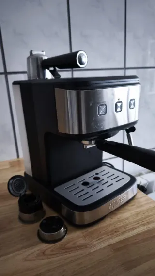 Macchina da caffè espresso in acciaio inossidabile