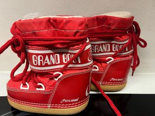 Botas de nieve Grand Boot rojas para niños 23/25