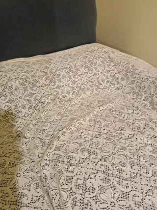 Colcha vintage hecha a mano