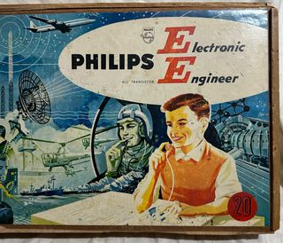 Caja Juego Philips El Ingeniero Electrónico, 60’s.