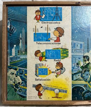 Caja Juego Philips El Ingeniero Electrónico, 60’s.