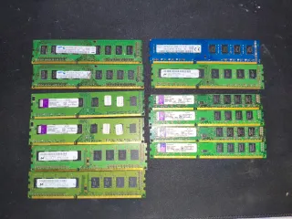 Lote 34GB RAM DDR3 Kingston SK Hynix Samsung