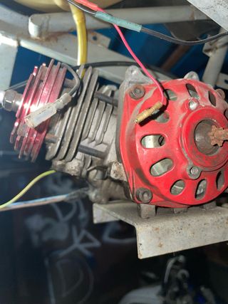 Motor Mini Moto Vermelho