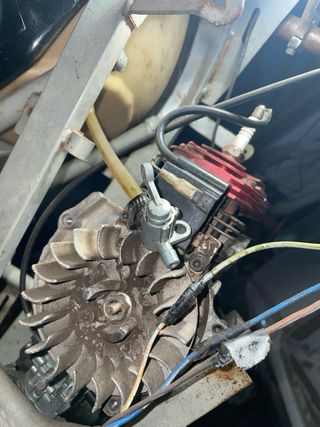 Motor Mini Moto Vermelho