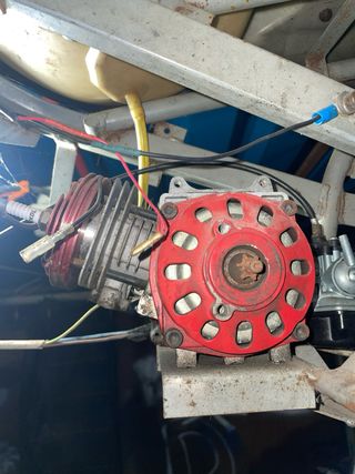 Motor Mini Moto Vermelho