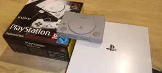PlayStation Classic Sony Mando y Caja