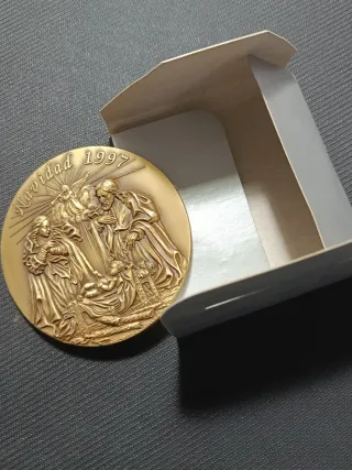 Medalla Navidad 1997 Nacimiento