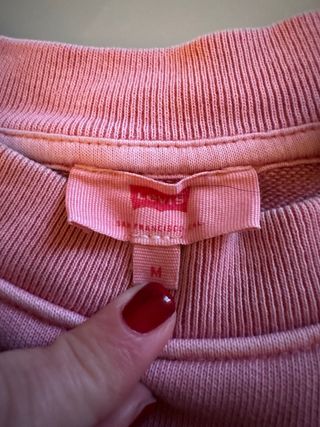 Felpa Levi's rosa