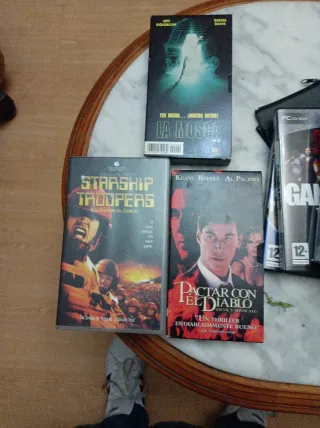 Lote Películas VHS: La Mosca, Starship Troopers, P