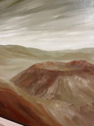 Óleo de Rita Mazo (1984)